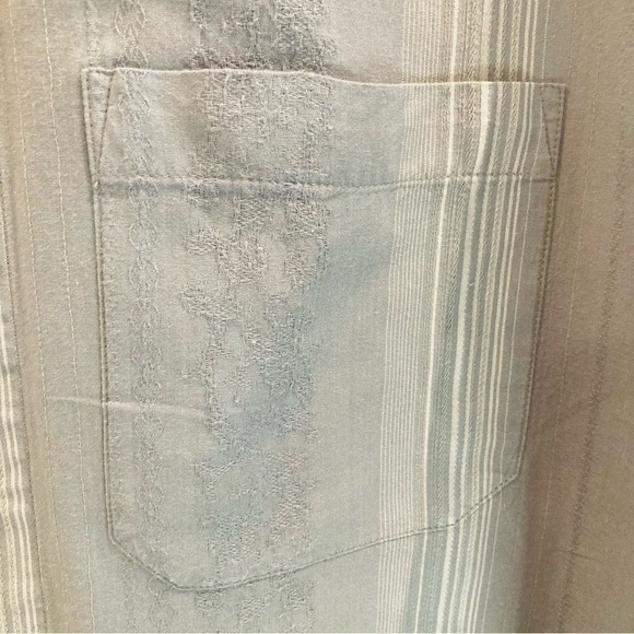 KUHL Sz L  Long Sleeve Pockets Button Down 100% Cotton Shirt - Picture 3 of 10